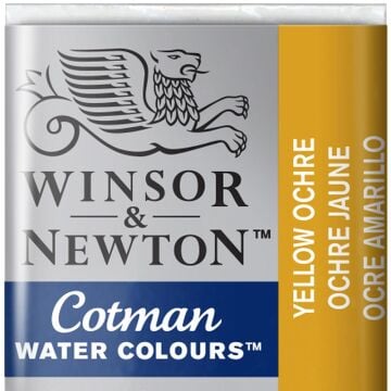 Winsor & Newton Cotman Yarım Tablet Suluboya Yellow Ochre 744