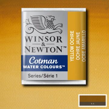 Winsor & Newton Cotman Yarım Tablet Suluboya Yellow Ochre 744