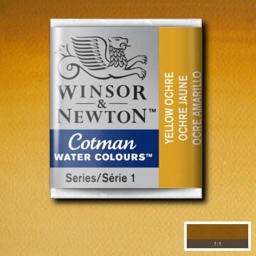 Winsor & Newton Cotman Yarım Tablet Suluboya Yellow Ochre 744