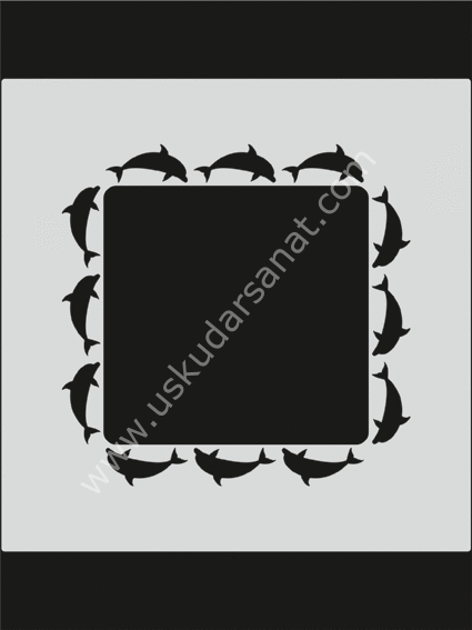Mood Stencil Şablon 15X17 M096