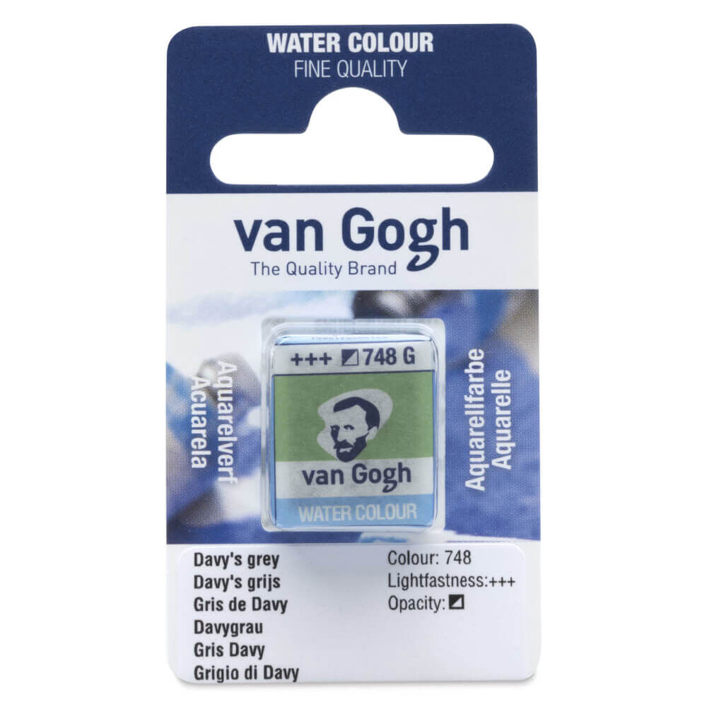 Van Gogh Yarım Tablet Suluboya Davy's Grey 748