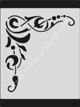 Mood Stencil Şablon 15X17 M078