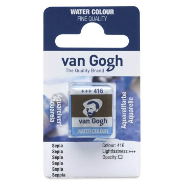 Van Gogh Yarım Tablet Suluboya Sepia 416