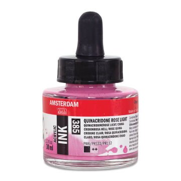 Amsterdam Akrilik Mürekkep 30 ml Quinacridone Rose Light 385