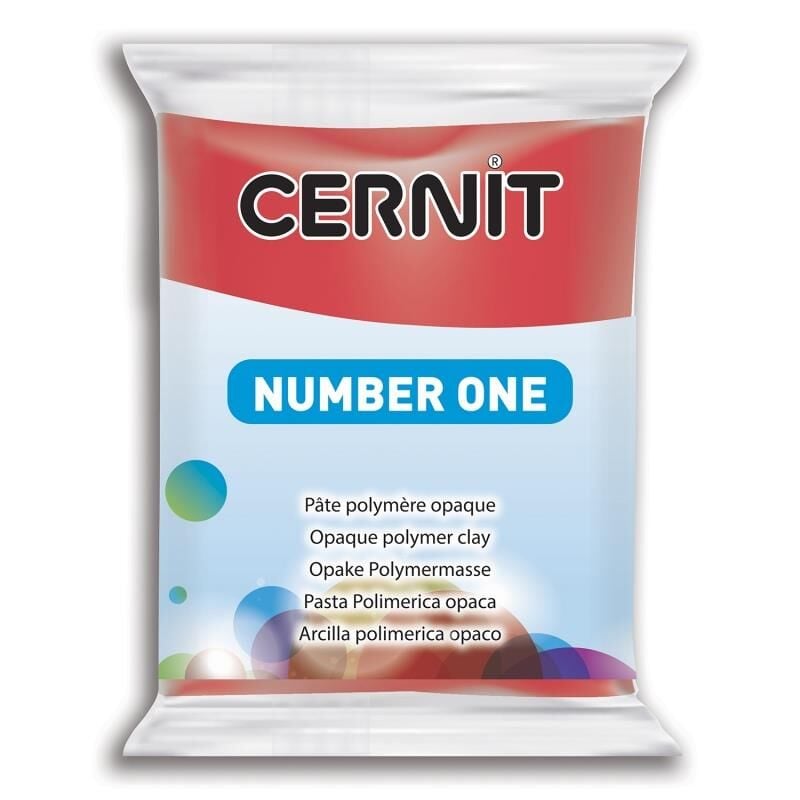 Cernit Polimer Kil Seramik Hamuru Number One 56gr 400 Rouge