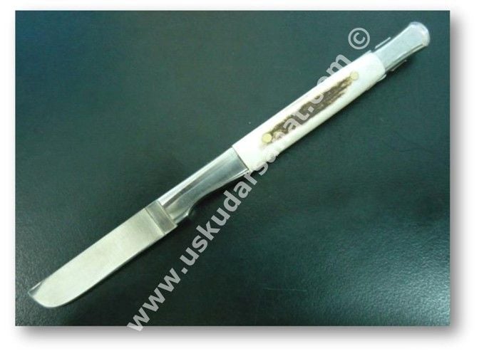 Hat Bıçağı Geyik Boynuzu Sap Özel Tasarım 3343