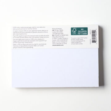 6 Adet Winsor Newton Cotman Yarım Tablet Suluboya alımınıza hediye - 300 gr A6 15 Yap. Suluboya Kartpostal Defteri