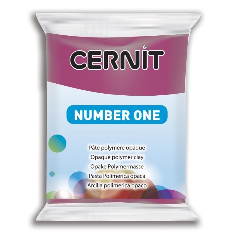 Cernit Polimer Kil Seramik Hamuru Number One 56gr 411 Bordeaux