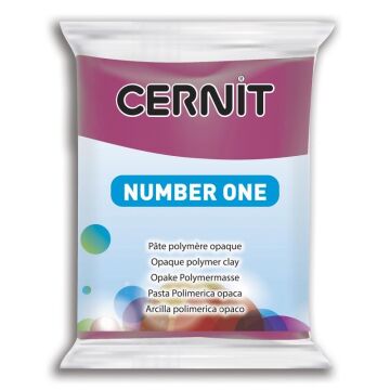 Cernit Polimer Kil Seramik Hamuru Number One 56gr 411 Bordeaux