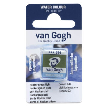 Van Gogh Yarım Tablet Suluboya Hooker Green Light 644