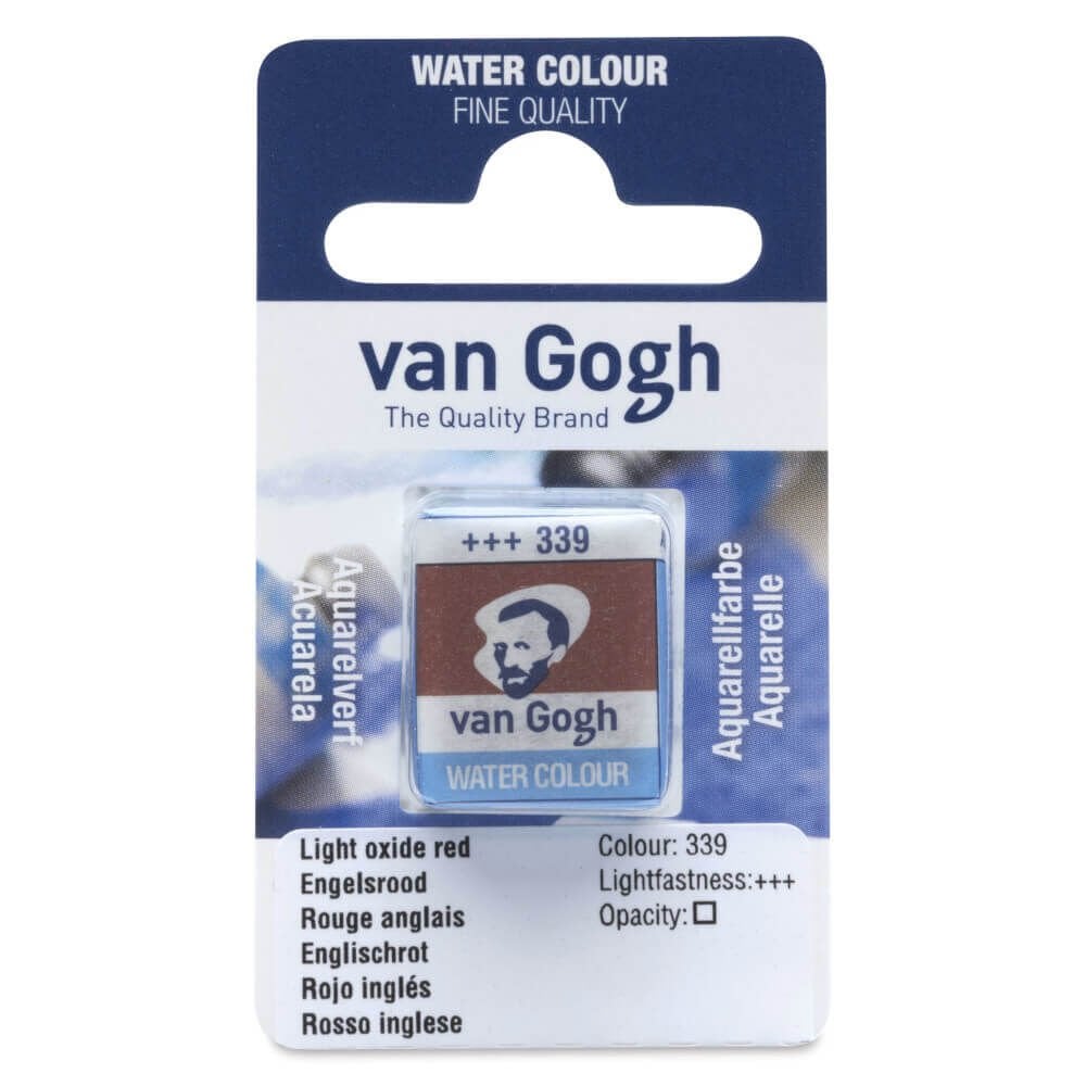 Van Gogh Yarım Tablet Suluboya Light Oxide Red 339
