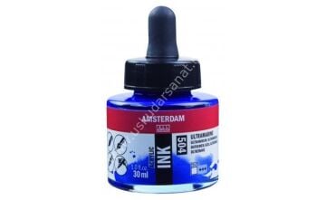 Amsterdam Sıvı Akrilik Mürekkep 30ml 504 Ultramarine