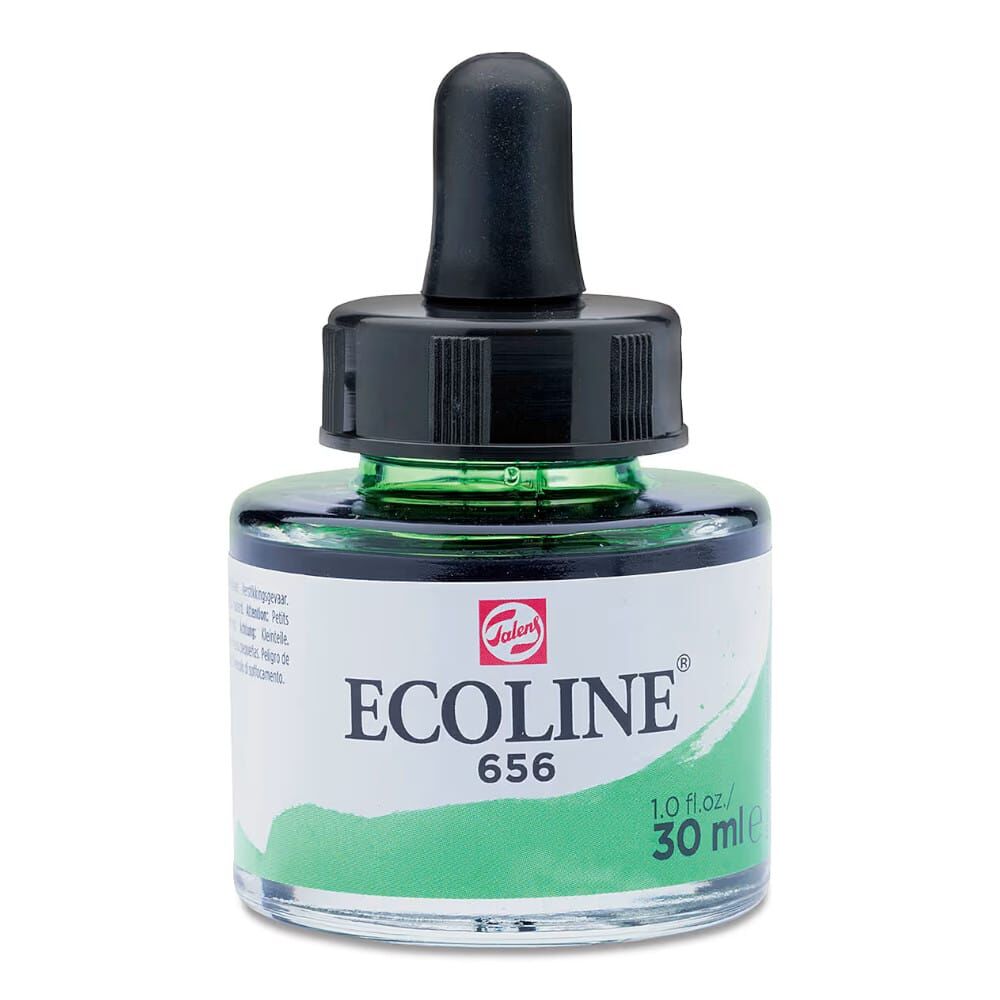Ecoline Liquid Watercolour Sıvı Suluboya 30 ml Forest Green 656