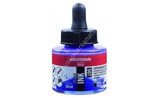 Amsterdam Sıvı Akrilik Mürekkep 30ml 507 Ultramarine Violet