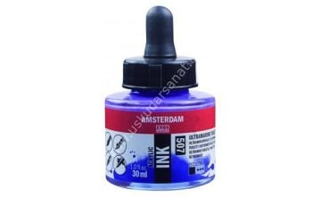 Amsterdam Sıvı Akrilik Mürekkep 30ml 507 Ultramarine Violet