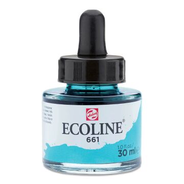 Ecoline Liquid Watercolour Sıvı Suluboya 30 ml Turquoise Green 661