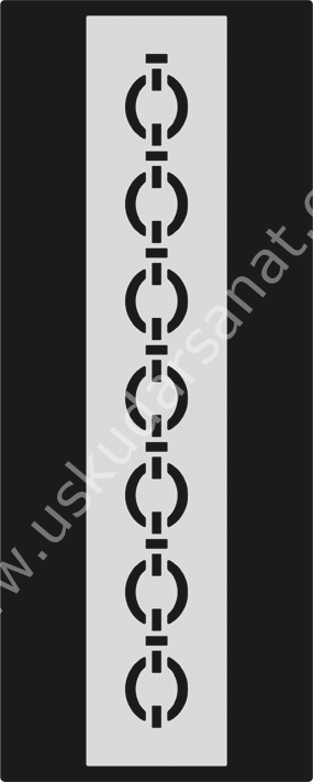 Mood Stencil Şablon 23x9 U073