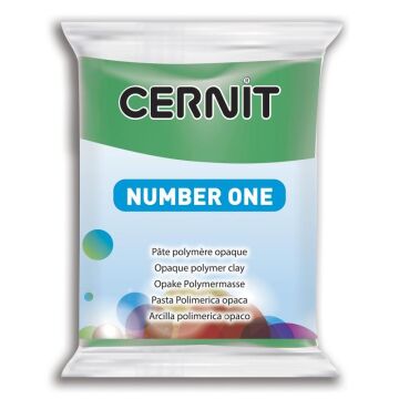 Cernit Polimer Kil Seramik Hamuru Number One 56gr 600 Vert Green