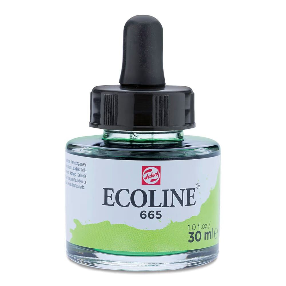 Ecoline Liquid Watercolour Sıvı Suluboya 30 ml Spring Green 665