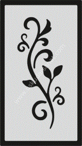 Mood Stencil Şablon 13x9 S 088