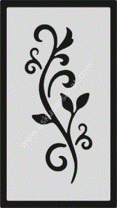 Mood Stencil Şablon 13x9 S 088