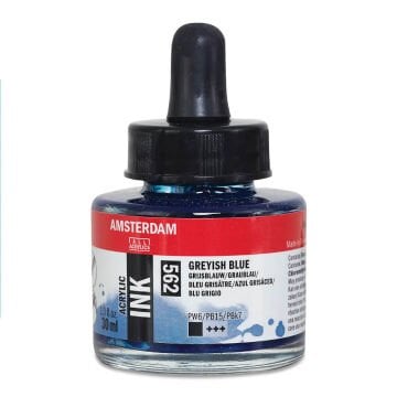 Amsterdam Akrilik Mürekkep 30 ml Greyish Blue 562