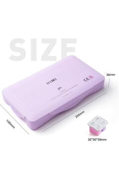 HIMI Twin Cup Gouache Set 36 Renk x 12 gr Guaj Boya (Purple Case)