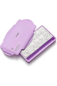 HIMI Twin Cup Gouache Set 36 Renk x 12 gr Guaj Boya + 3 Fırça (Purple Case)