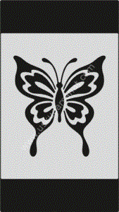 Mood Stencil Şablon 13x9 S 091