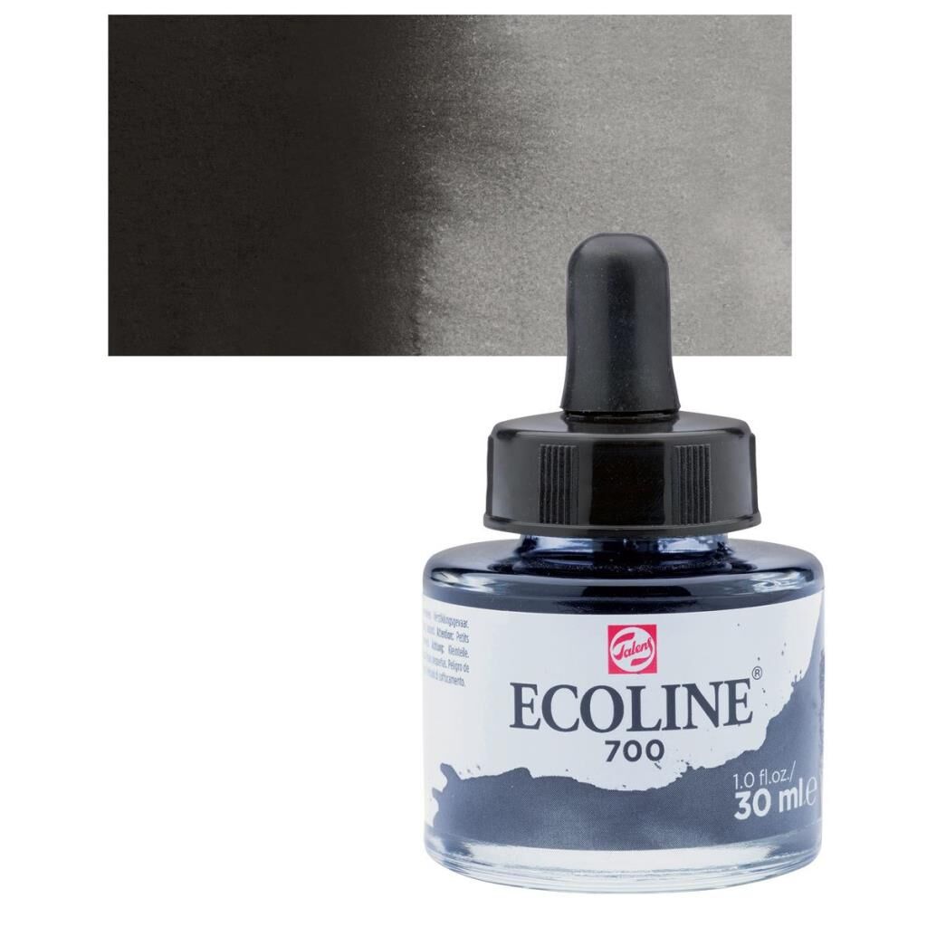 Talens Ecoline Sıvı Suluboya 30 ml. 700 Black