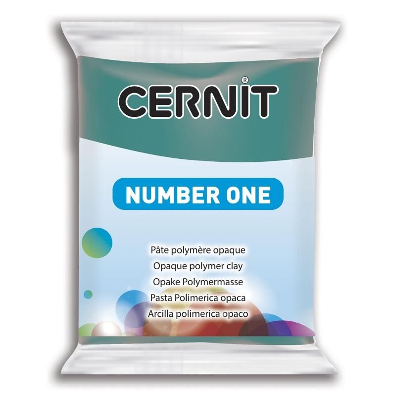 Cernit Polimer Kil Seramik Hamuru Number One 56gr 662 Pine Green