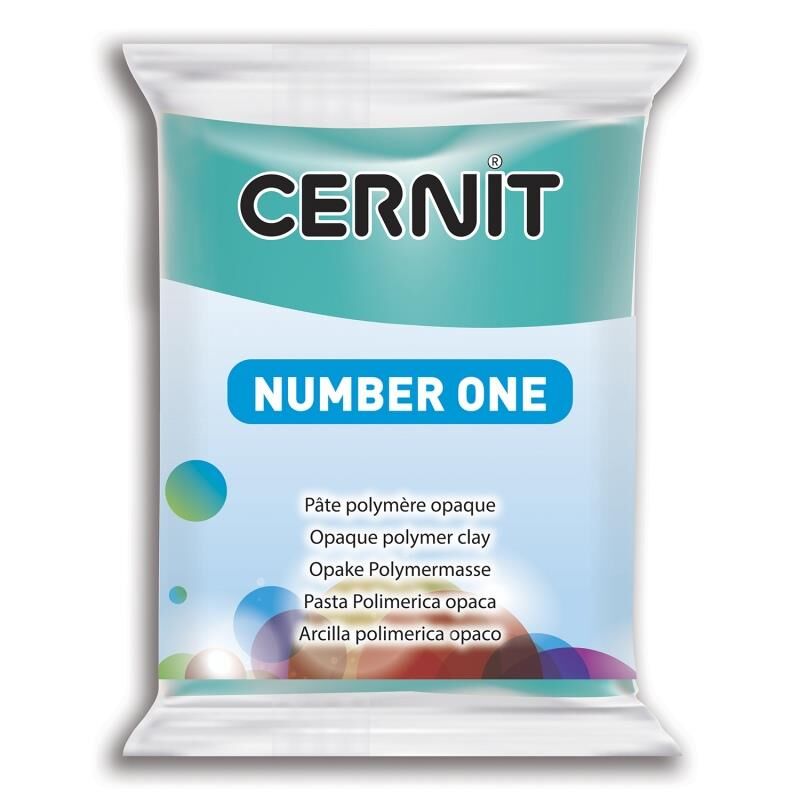 Cernit Polimer Kil Seramik Hamuru Number One 56gr 676 Turquoise