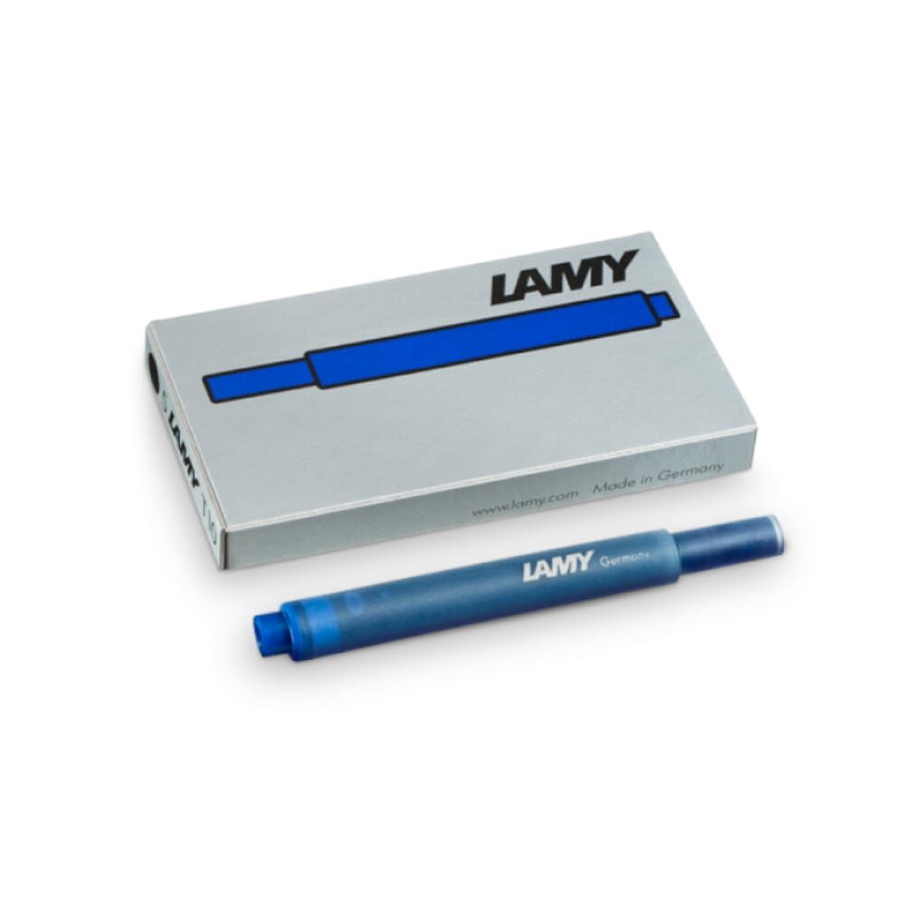 Lamy T10 Dolmakalem Kartuşu 5'li Mavi