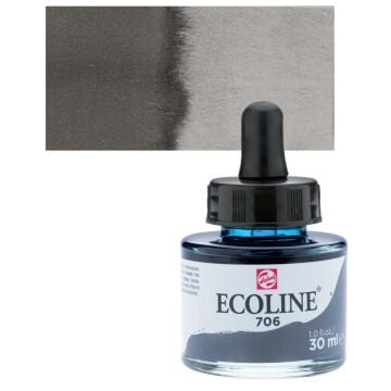 Talens Ecoline Sıvı Suluboya 30 ml. 706 Deep Grey