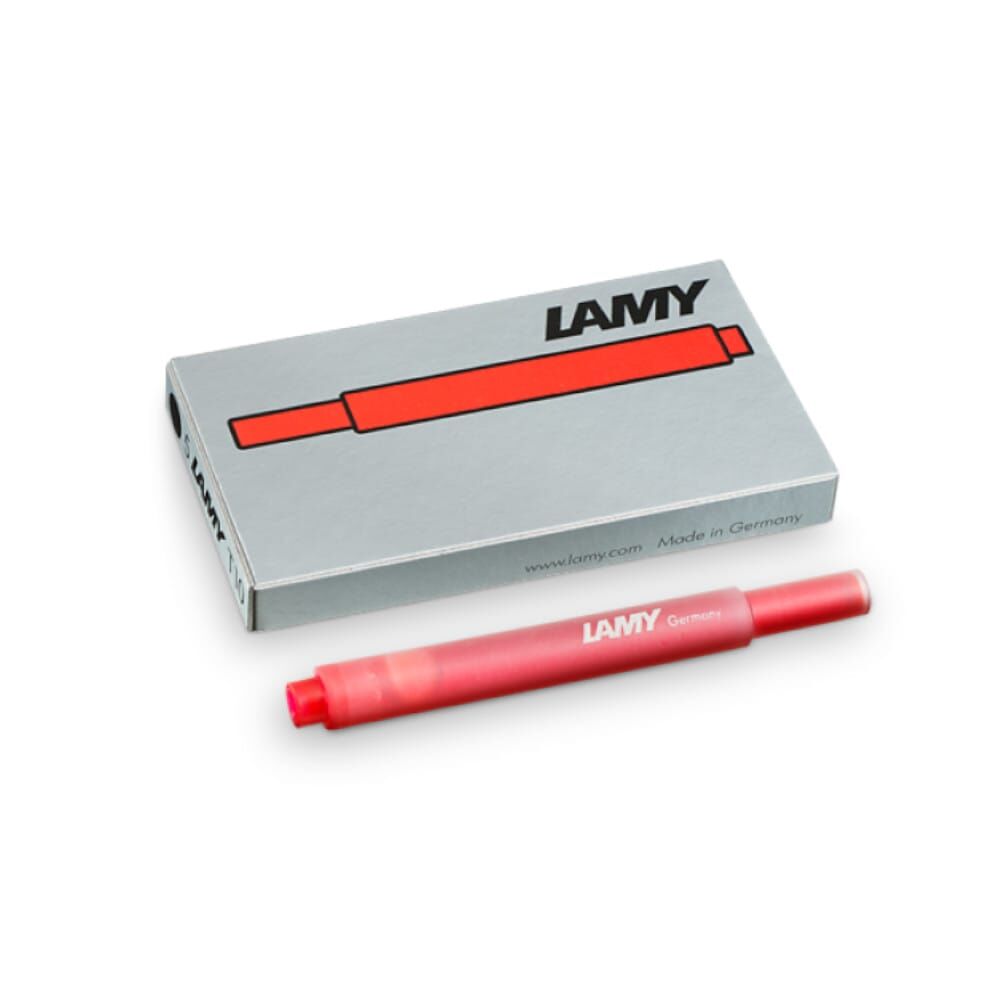 Lamy T10 Dolmakalem Kartuşu 5'li Kırmızı