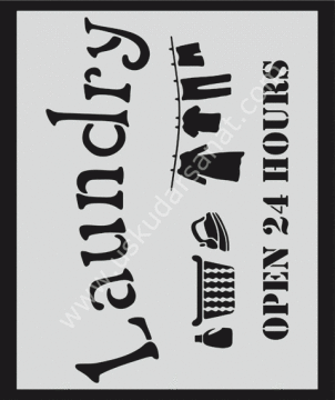 Mood Stencil Şablon 21x24 L029