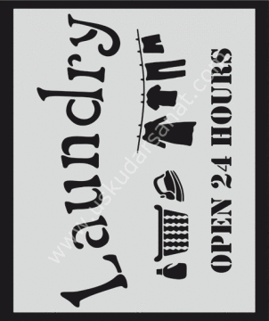 Mood Stencil Şablon 21x24 L029