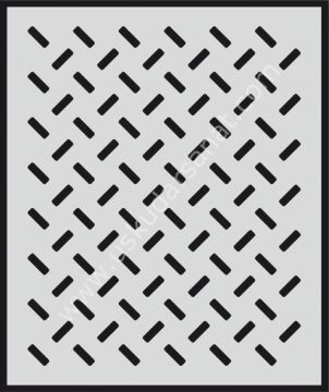 Mood Stencil Şablon 21x24 L030