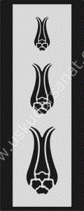 Mood Stencil Şablon 23x9 U081