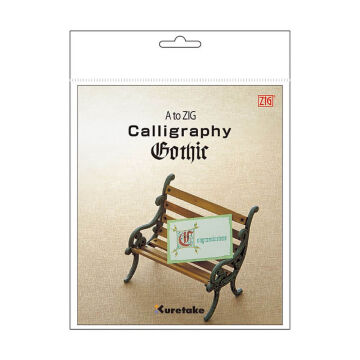 A to Zig Gothic Kaligrafi Eğitim Kitapçığı 14.5x17 cm INTX200-802