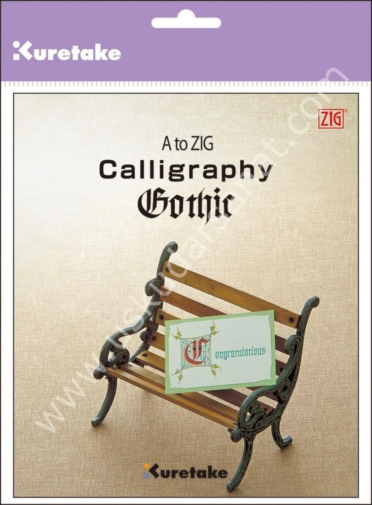 Zig Calligraphy Gothic Tekniği Kitapçığı