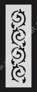 Mood Stencil Şablon 23x9 U082