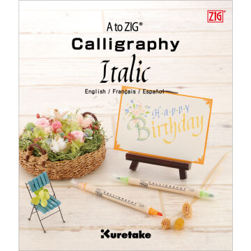 A to Zig İtalik Kaligrafi Eğitim Kitapçığı 14.5x17 cm INTX200-801
