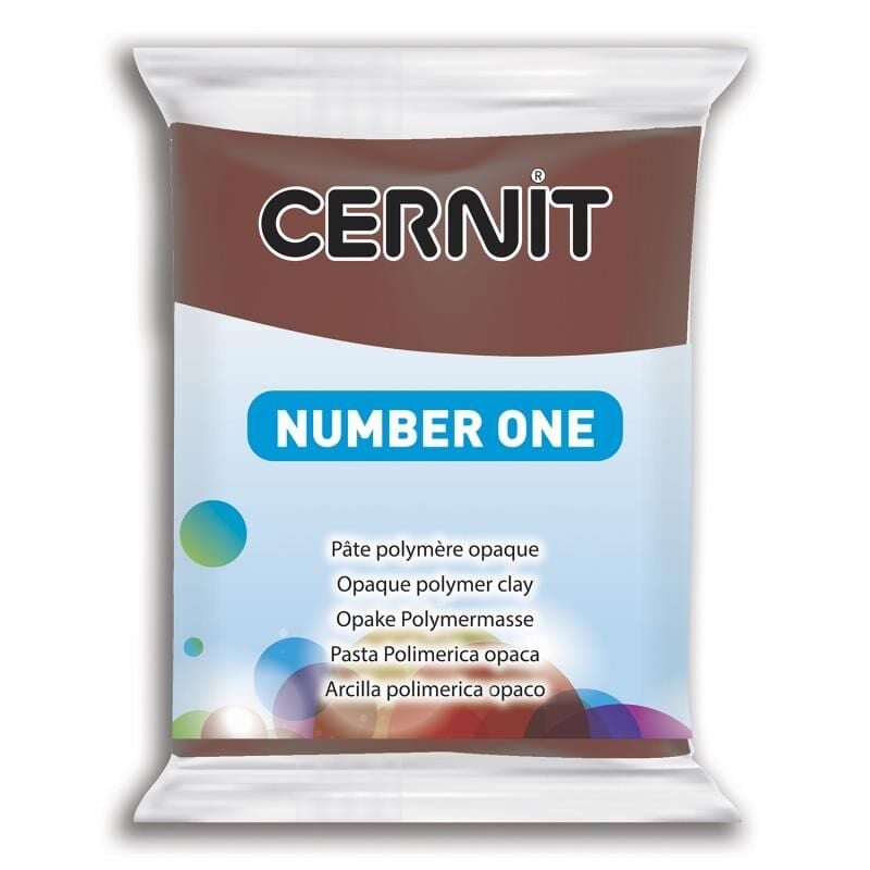 Cernit Polimer Kil Seramik Hamuru Number One 56gr 800 Brown