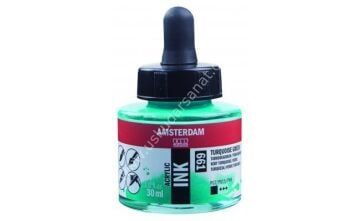 Amsterdam Akrilik Mürekkep 30 ml Turquoise Green 661