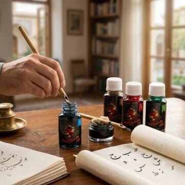 İran İs Mürekkebi 45 ml Kırmızı