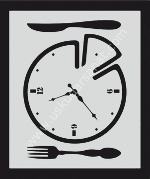 Mood Stencil Şablon 21x24 L035