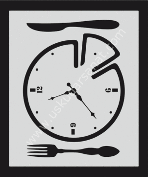 Mood Stencil Şablon 21x24 L035