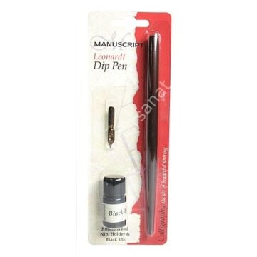 Manuscript Leonardt Dip Pen Kaligrafi divit seti Set MDP260SP