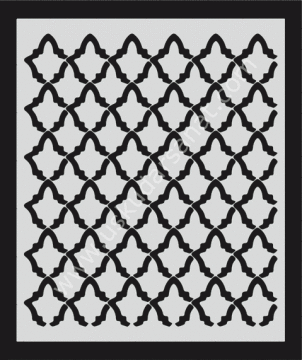 Mood Stencil Şablon 21x24 L036